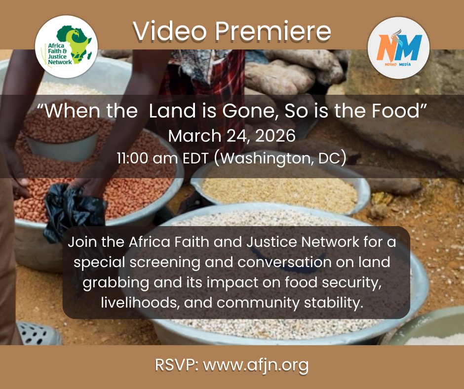 Africa Faith and Justice Network tweet media