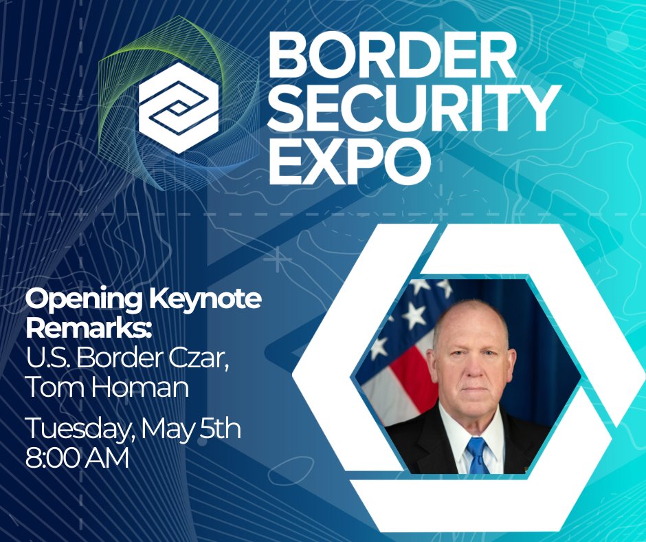 Border Security Expo | May 5-6 | Phoenix, AZ tweet media