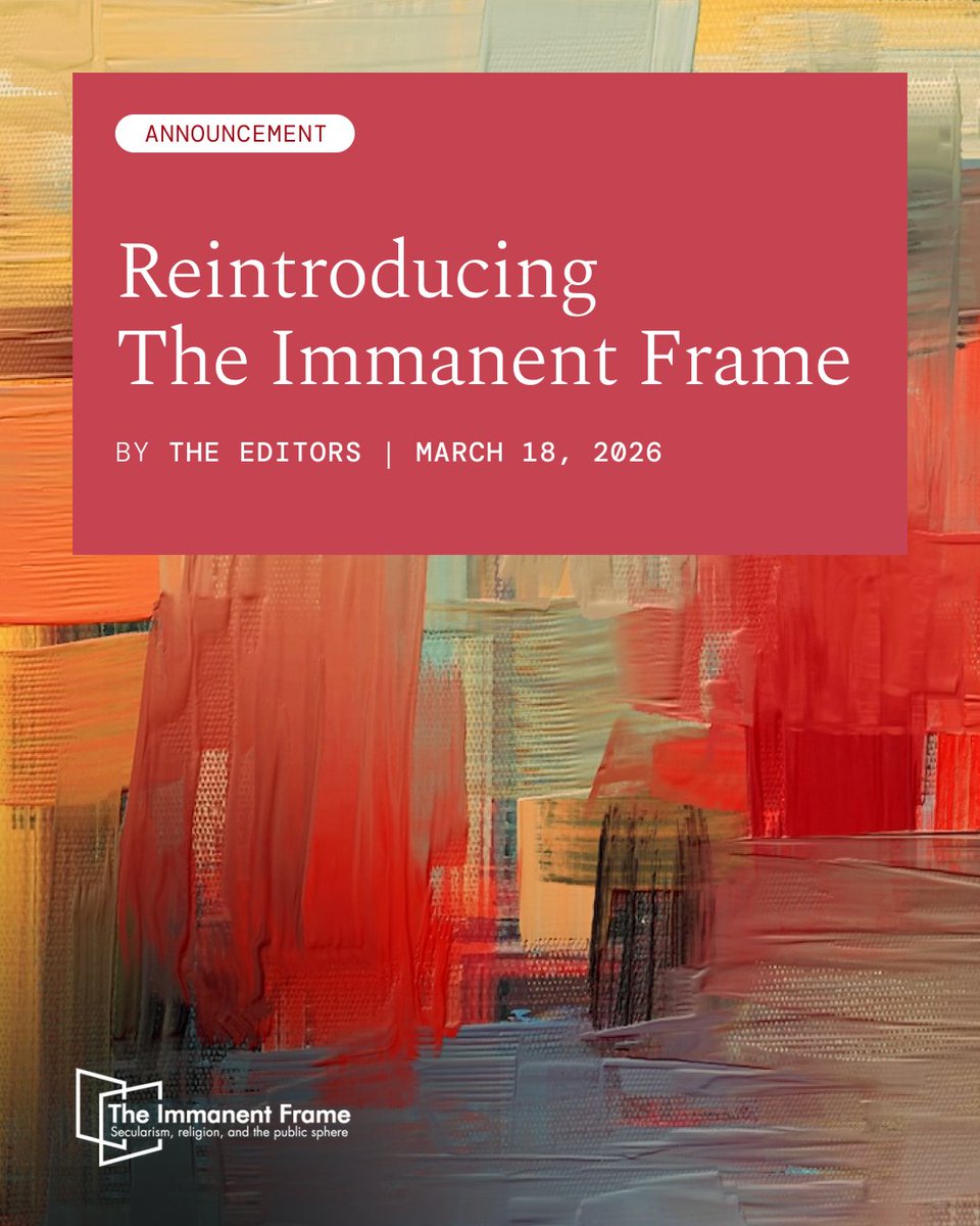 The Immanent Frame tweet media