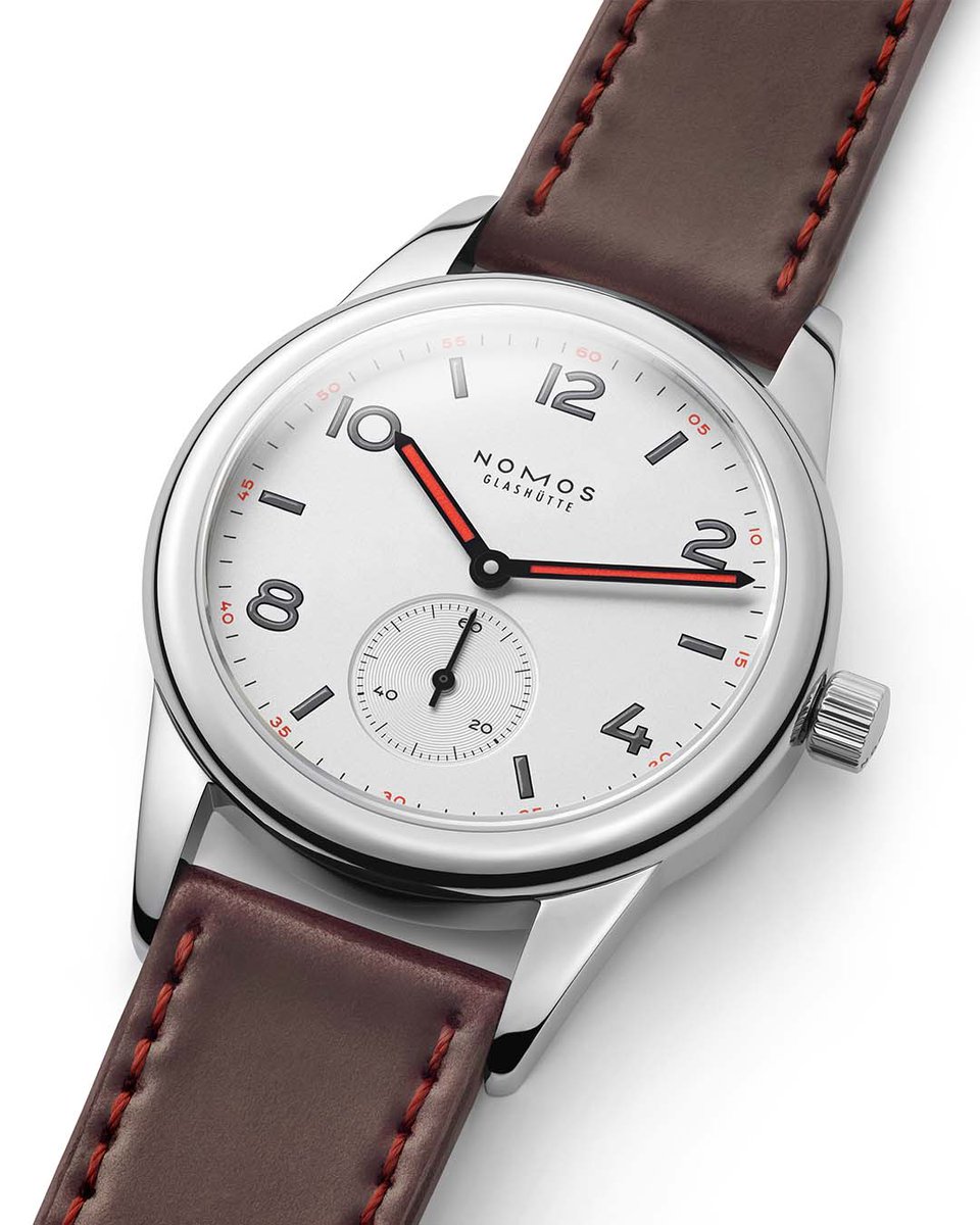 nomosglashuette's tweet image. A red satin shirt to match the dial details? A relaxed look in jeans? Or a business outfit with a confident touch of color? #Club pairs with them all. Thanks to the caliber DUW 4001, this #watch is always reliably precise, no matter what you wear with it.

nomos-glashuette.com