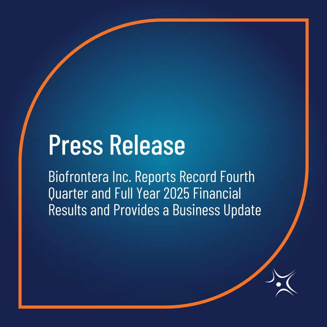 Biofrontera Inc. tweet media