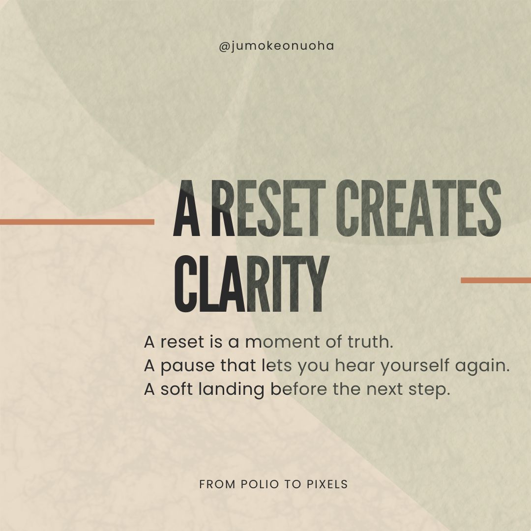 jummis's tweet image. A reset is not a retreat. It’s a recalibration. Softness is strategy. Begin again, gently.
#SoftReset #SelfCompassion #MindfulLiving #EmotionalClarity