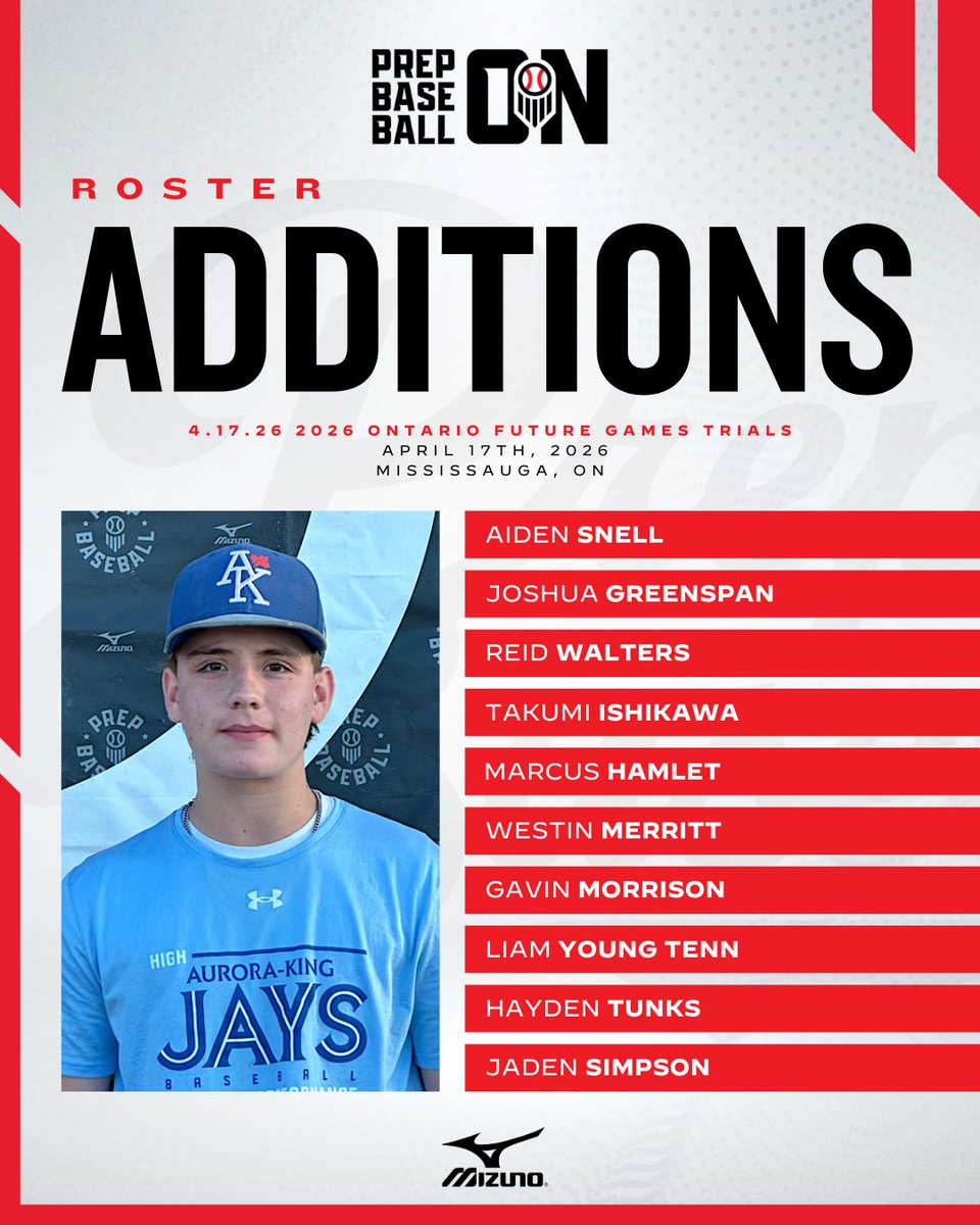 Prep Baseball Ontario tweet media