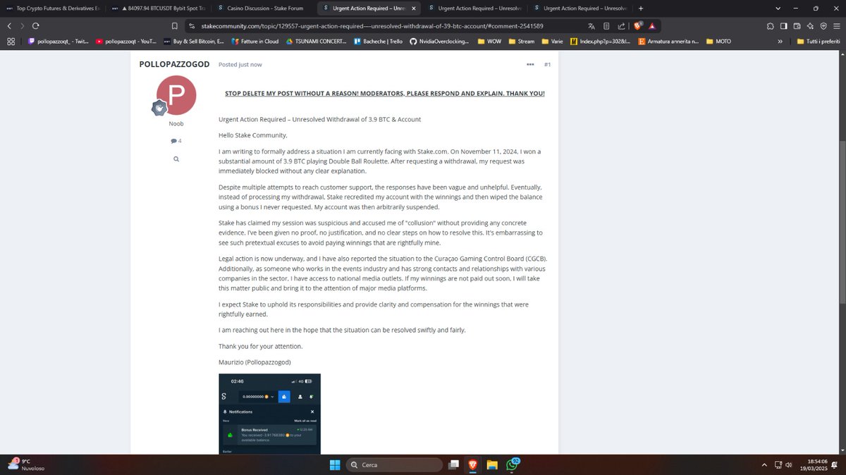 Maurizio (POLLOPAZZOGOD) tweet media