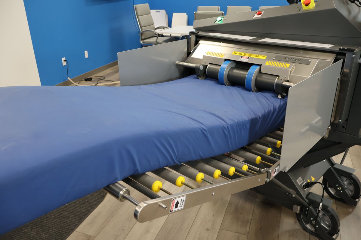 LINEVSystemsUS's tweet photo. BV MAX is the only X-ray inmate mattress scanner on the market specifically designed to detect concealed contraband—helping facilities reduce risk, improve efficiency, and better protect their teams.

#contrabanddetection #contraband #corrections #prison #jail https://t.co/AmjjnG75uF