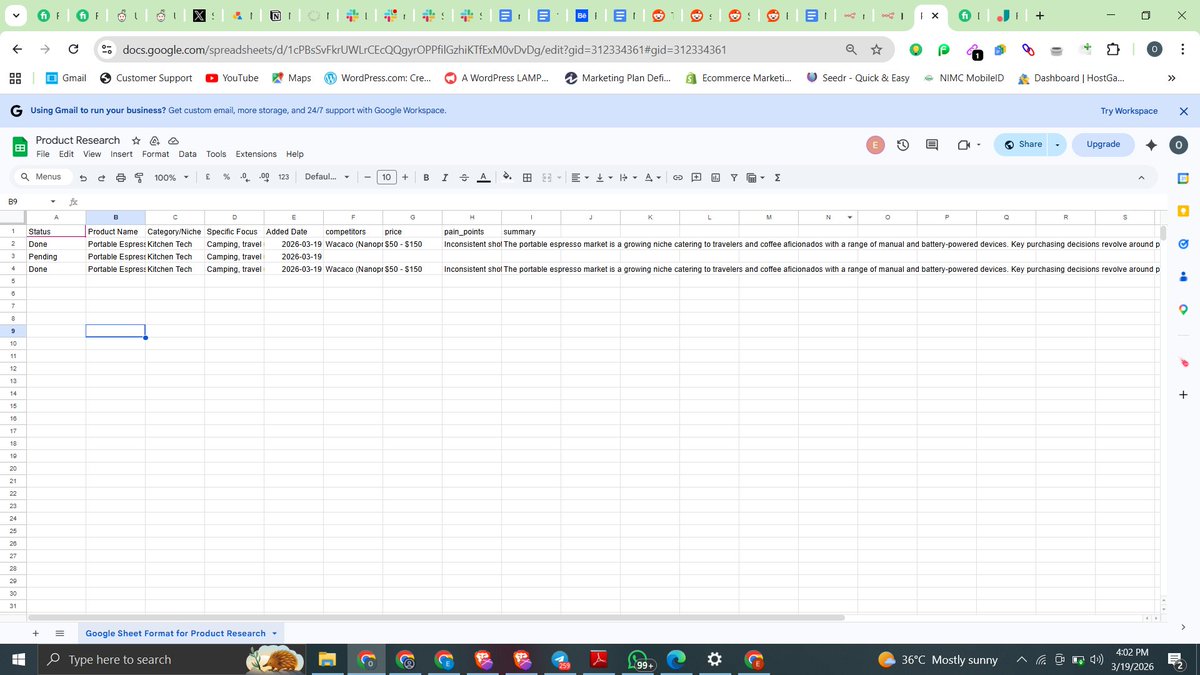 Day 12/30 of my #n8n challenge! 🚀

Ran into a classic automation wall: My AI agent was sending back "blob" text that Google Sheets couldn't read.

The fix? A custom JavaScript Code Node to "unpack" the JSON. Now my Product Research tool is 100% automated.

🛠️ Tech stack: <a href="/n8n_io/">n8n.io</a>