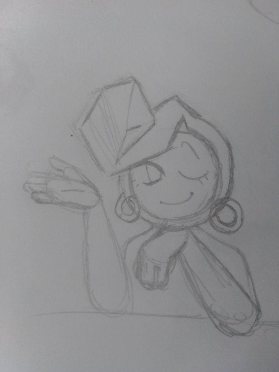 Nick_Beabunny's tweet photo. I and my unfinish Sketch of the same character of long time ago... Poor glisten https://t.co/4fOMtAXiHi