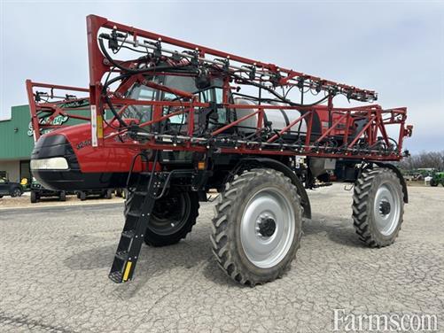 FarmsNews's tweet image. 2018 Case IH Patriot 3240 🔻

100-foot boom with leveling, 20-inch nozzle spacing, premium cab, guidance ready, hydraulic tread adjust, traction control, and more.

usfarmer.com/chemical-and-f…

#Sprayer @HeritageTractor