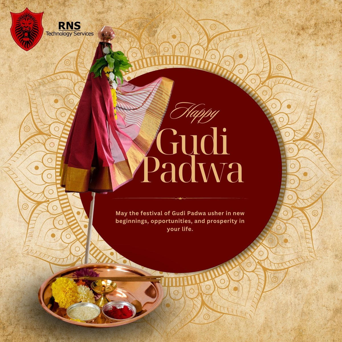 RNS_Tech's tweet photo. Wishing you and your loved ones a joyful and prosperous Gudi Padwa!

May this new year bring success, strength, and meaningful progress in everything you do.

#RNSBytes #FestiveVibes #GudiPadwa https://t.co/qLEV5sUkqe