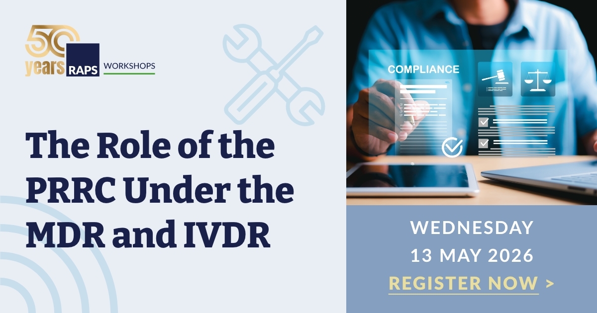 Regulatory Affairs Professionals Society tweet media