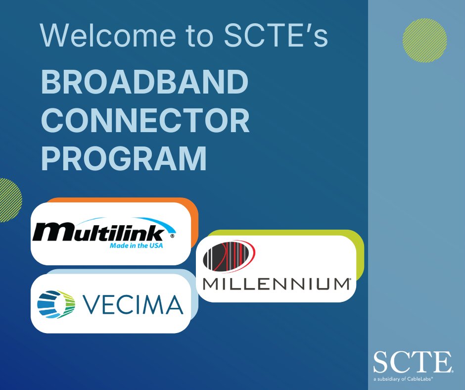 SCTE® a subsidiary of CableLabs® tweet media