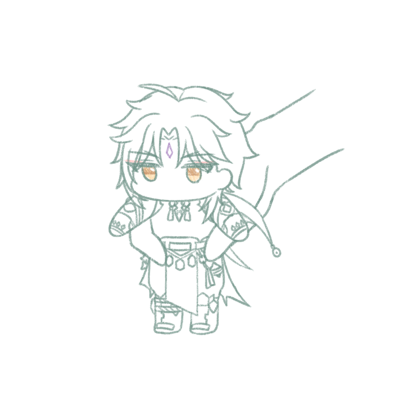 外面太危險了，帶上這個吧

#原神 #GenshinImpact #魈 #xiao