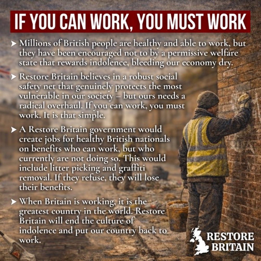 Restore Britain tweet media