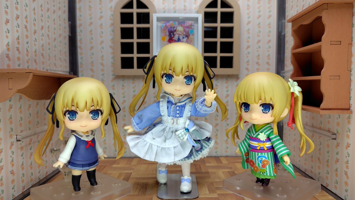 kumi_misamisa's tweet photo. 今日は英梨々の誕生日！
…と言っても『英梨々』なグッズがねんどろいど3人だけでごめんなさい。
でもでも、冴えカノにハマったきっかけを作ってくれたのは英梨々なんだからね!!

#澤村・スペンサー・英梨々生誕祭2026
#澤村・スペンサー・英梨々誕生祭2026
#冴えカノ https://t.co/4f0rAPmPyh