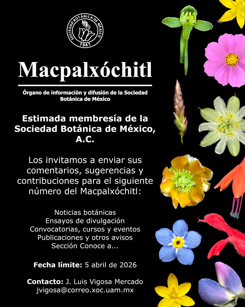 Sociedad Botánica de México tweet media