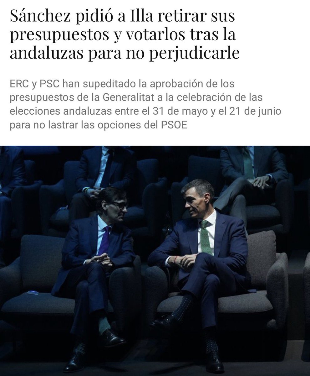 El nivell de submissió del govern PSC als interessos d’Espanya i del PSOE és escandalós: