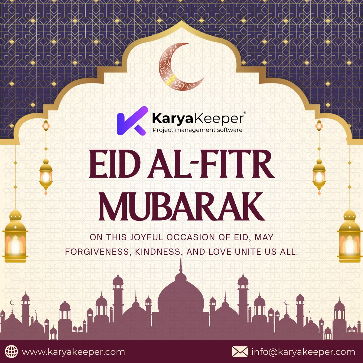 KaryaKeeper's tweet photo. May this Eis Al-Fitr bring moments of gratitude, unity, and new beginnings your way. 🌙✨

𝐄𝐢𝐝 𝐌𝐮𝐛𝐚𝐫𝐚𝐤 𝐟𝐫𝐨𝐦 𝐚𝐥𝐥 𝐨𝐟 𝐮𝐬 𝐚𝐭 𝐊𝐚𝐫𝐲𝐚 𝐊𝐞𝐞𝐩𝐞𝐫.

#EidMubarak #KaryaKeeper #FestivalOfJoy #NewBeginnings https://t.co/JqojCGrcRz