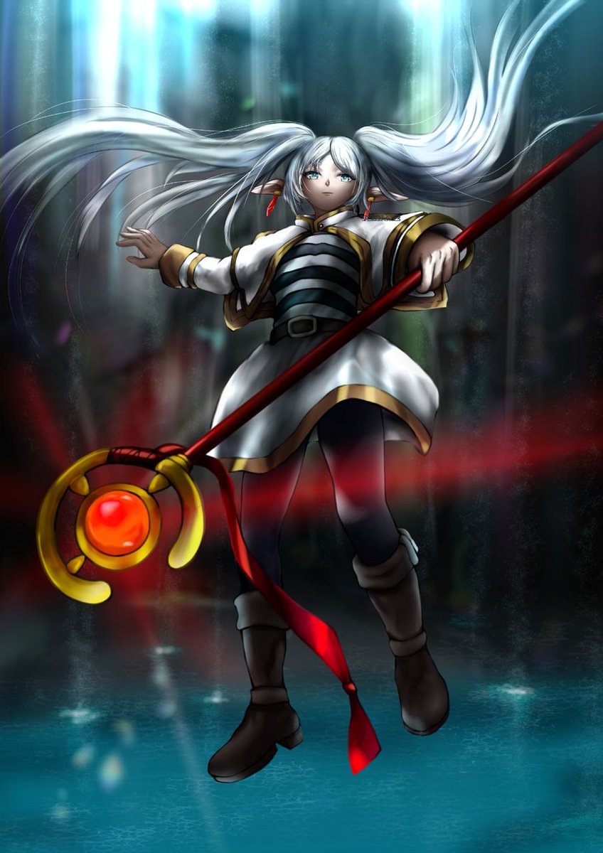 バズる絵 medibang.com/picture/1f2603… #ARTstreet #MediBang #描いてみた #葬送のフリーレン #フリーレンFA