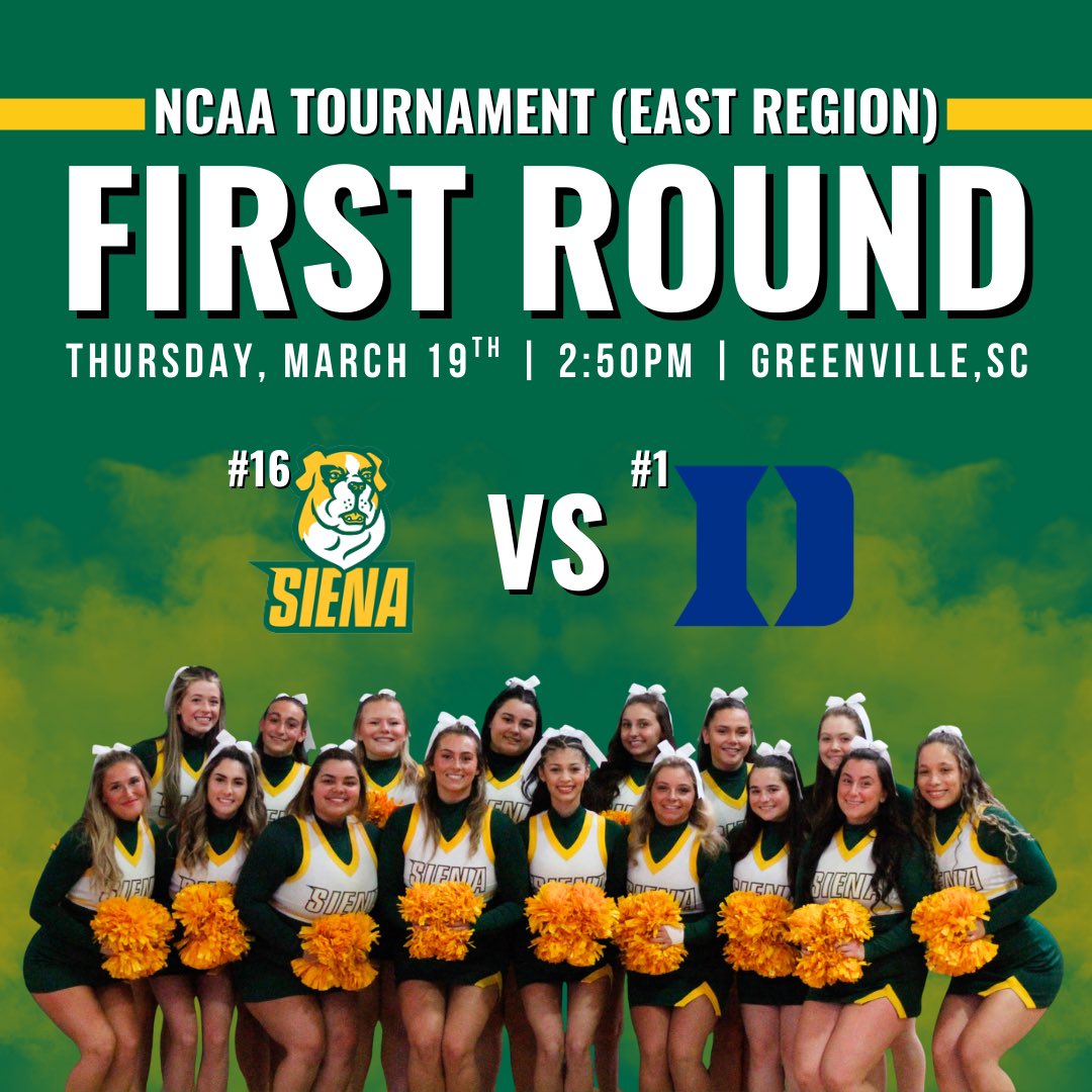 Siena Cheerleading tweet media