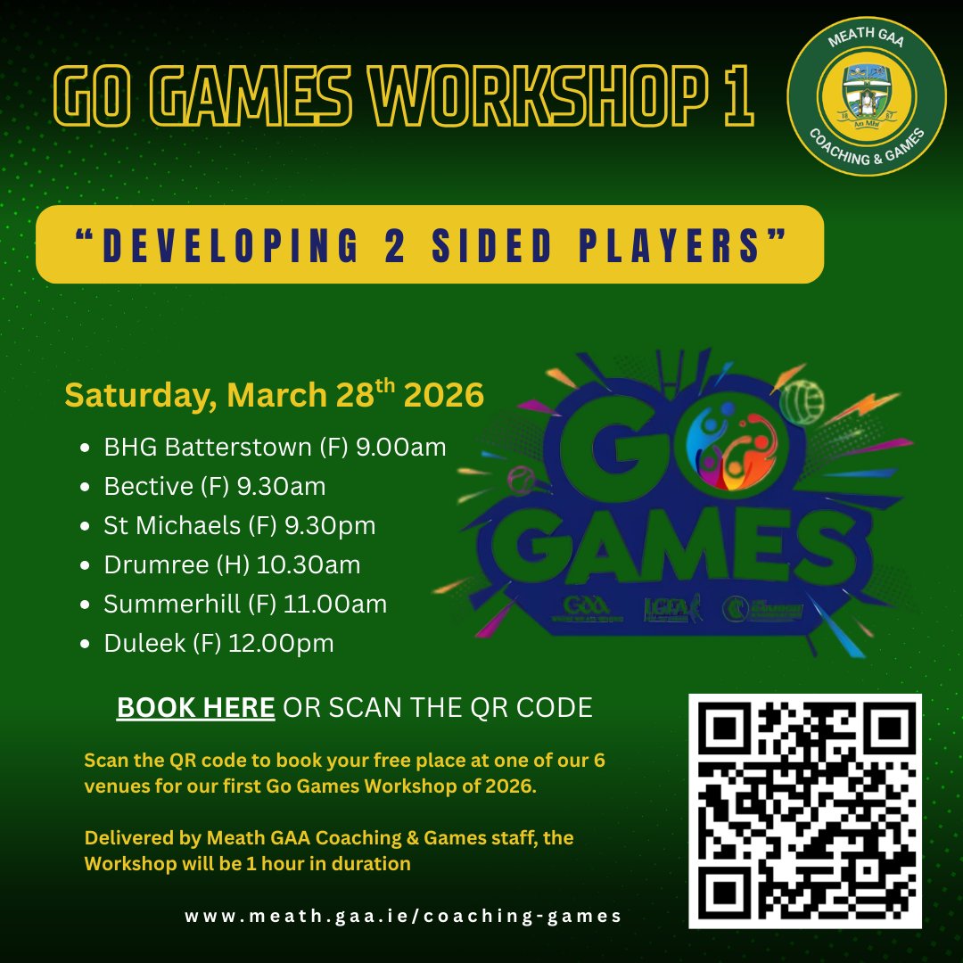 Meath GAA Coaching & Games tweet media