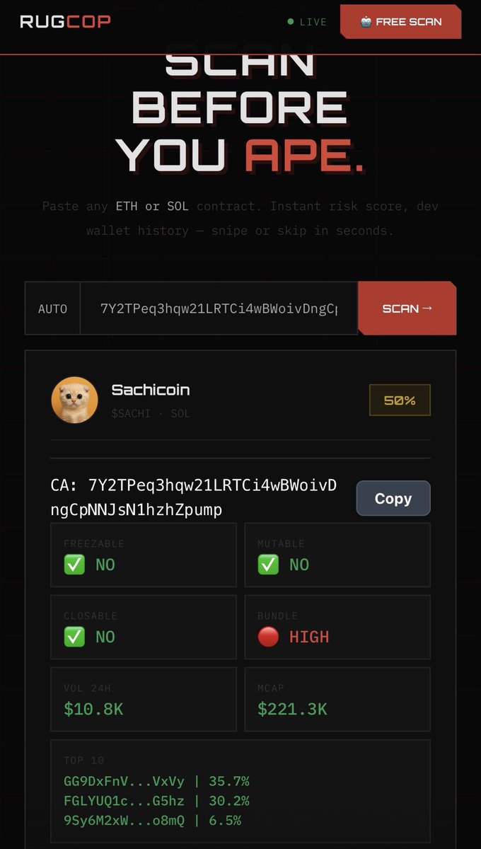 RugCopBot tweet media