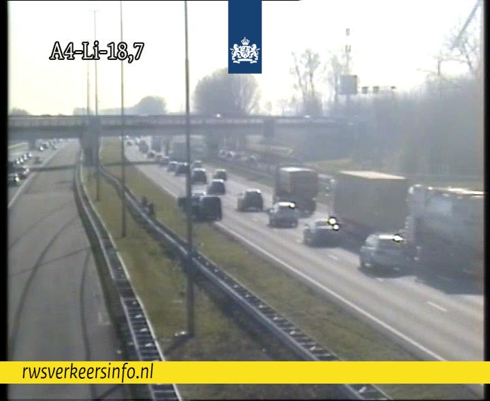 Incidenten op A4 richting Den Haag