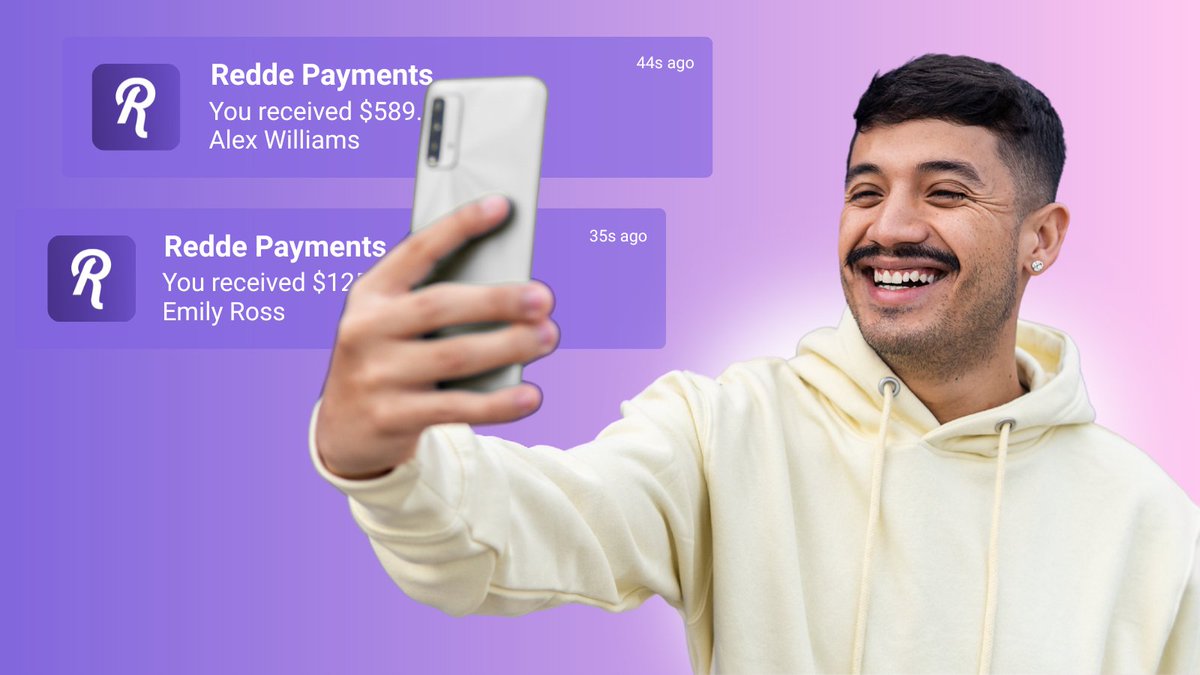 Redde Payments tweet media