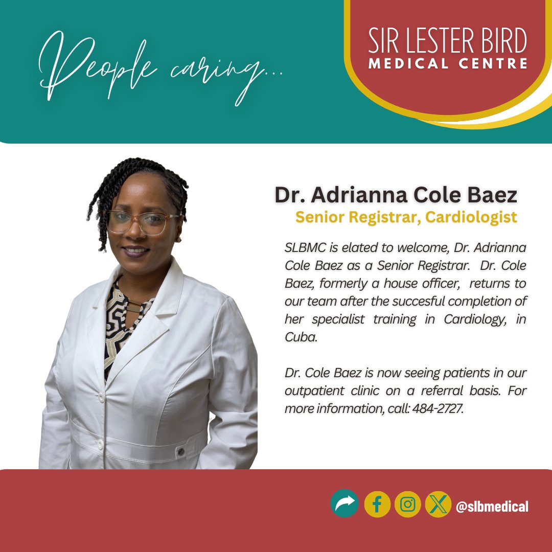 Sir Lester Bird Medical Centre tweet media