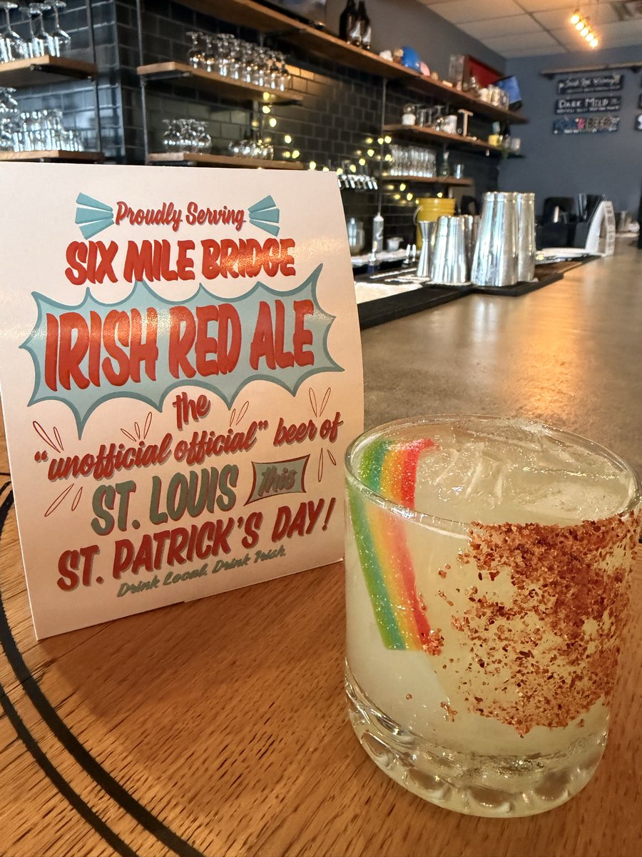 SMBbeer's tweet image. ☘️🇮🇪Let’s continue the celebrations through the weekend! Come to our St. Paddy’s Day Party on Saturday!🍻

🍺Enjoy $4 dollar Irish Reds, 2 special cocktails, Corned Beef Reuben’s, Corned Beef Irish Red Ale Gravy Poutine and Corned Beef Soup! ☘️🇮🇪

#StPaddysDay #StPatricksDay #Stl