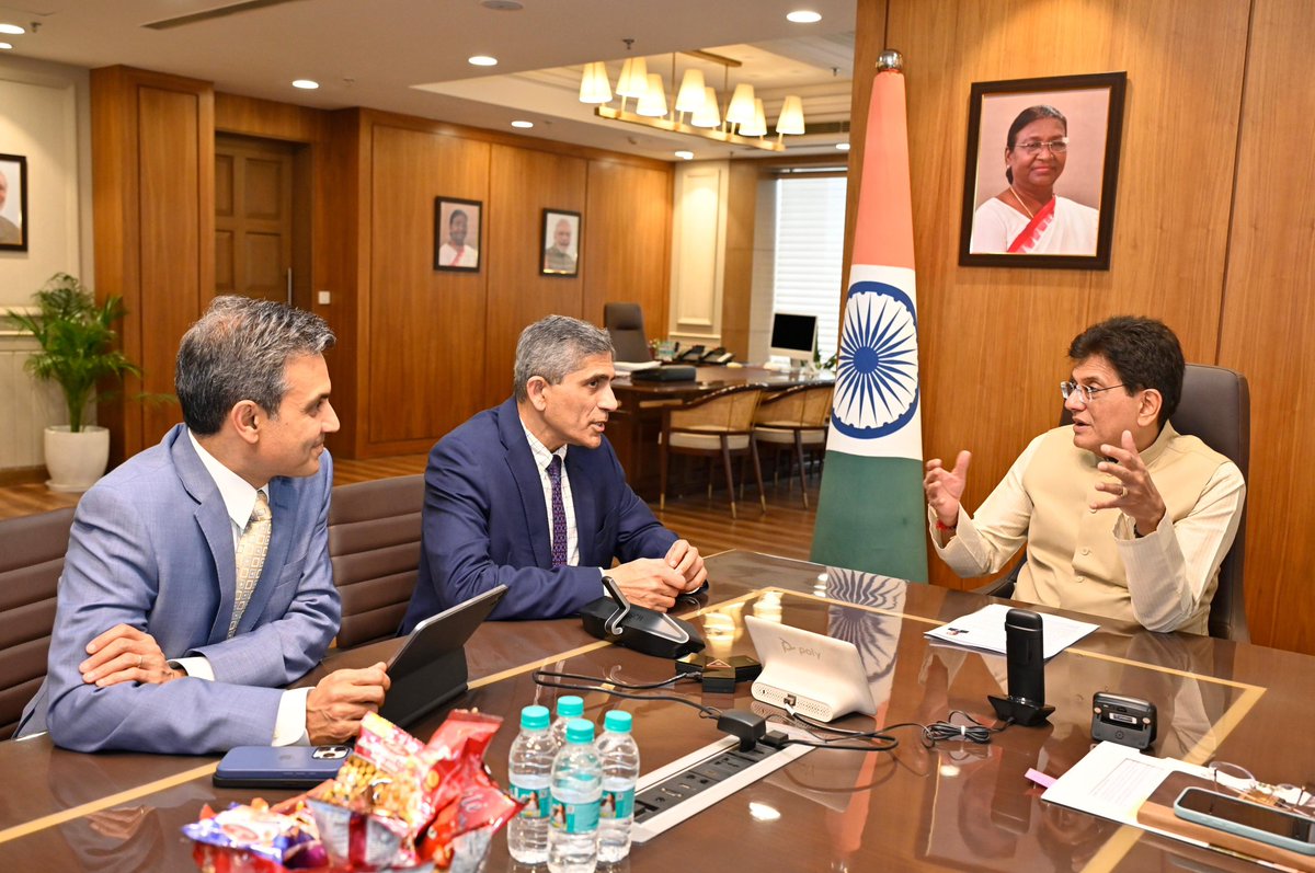 Piyush Goyal Office tweet media