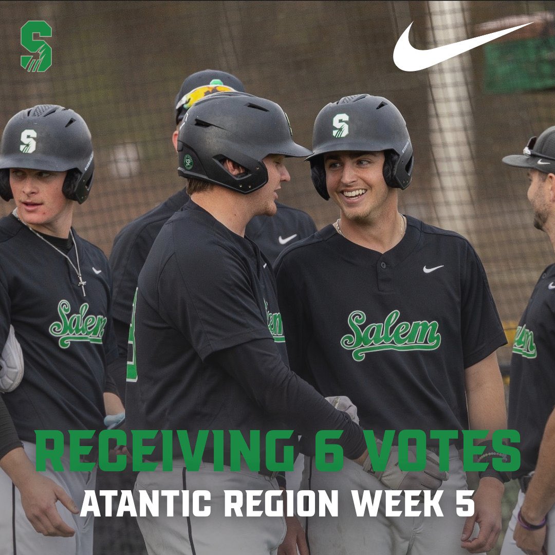 SalemBSBL's tweet image. 🐅Still Climbing🐅

After Week 5 we sit right outside the top 10 in the Atlantic Region.

#FAMILY #GET2