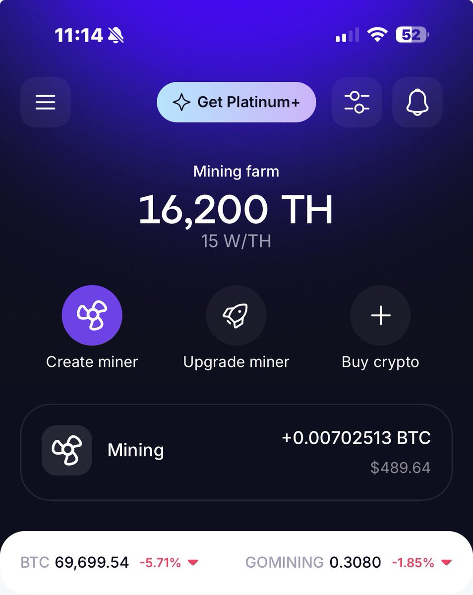 MARIUS | GoMining Ambassador tweet media