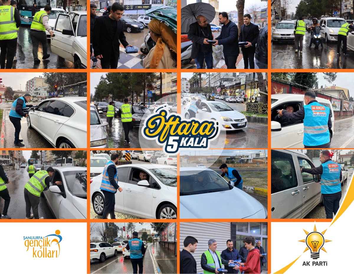 📍İFTARA 🖐️ KALA 

Ak Gençlik Şanlıurfa olarak, 𝑰̇𝒇𝒕𝒂𝒓𝒂 𝟓 𝑲𝒂𝒍𝒂 programımızı gerçekleştirdik. 

Ramazan ayının bereketini ve kardeşlik iklimini hemşehrilerimizle paylaşarak gönül sofralarında buluştuk. Birlik, beraberlik ve dayanışma ruhuyla sahada olmaya,