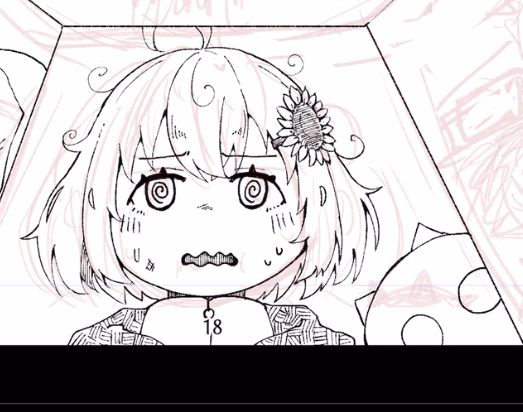 WIP ぐるぐる目 