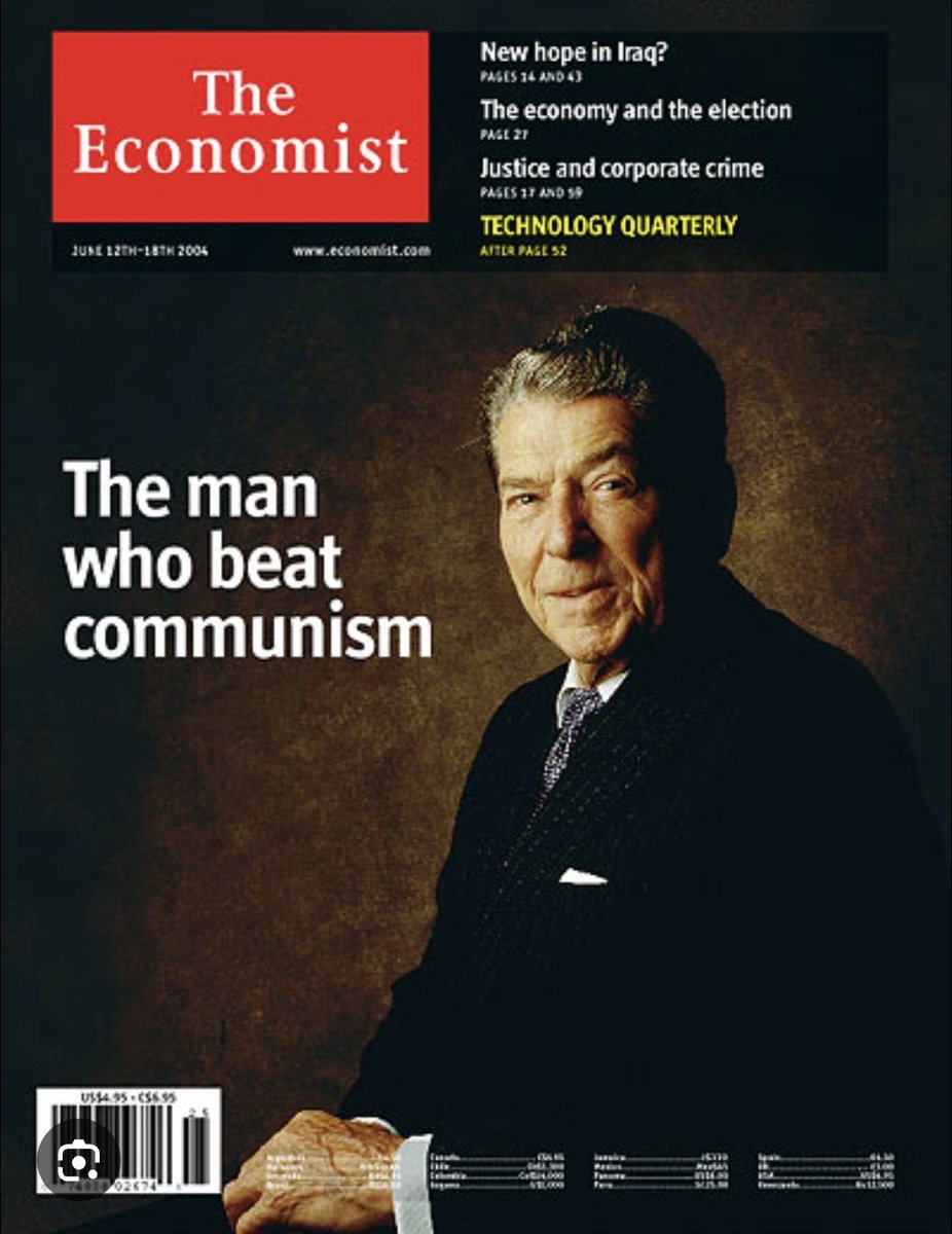 The Economist 1983 vs The Economist 2004.