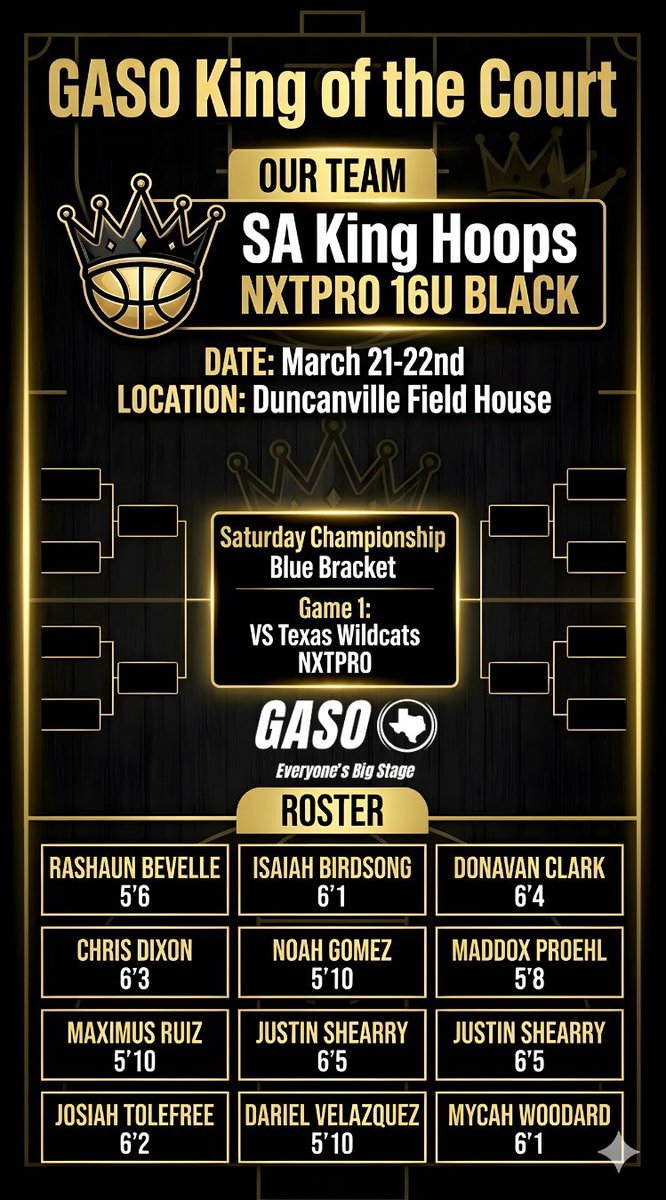 San Antonio King Hoops NXTPRO tweet media