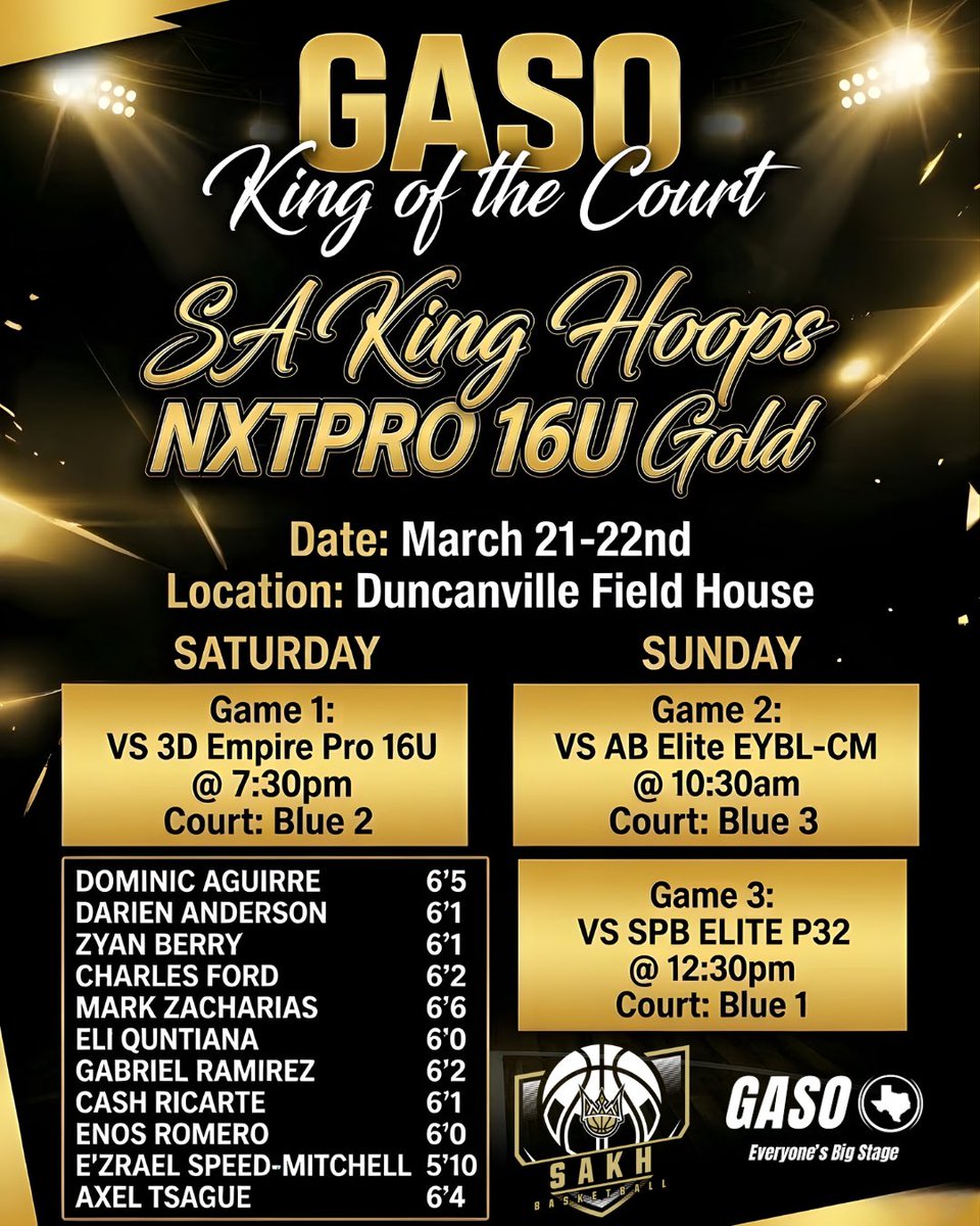 San Antonio King Hoops NXTPRO tweet media