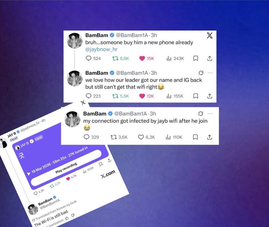 GOT7 BASE tweet media