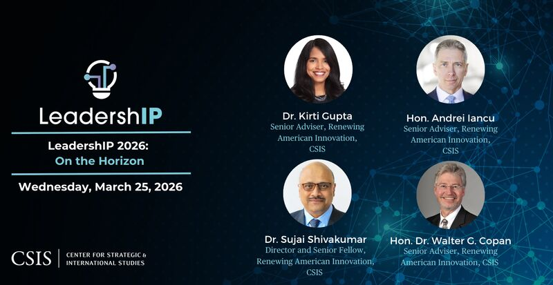 CSIS Renewing American Innovation tweet media