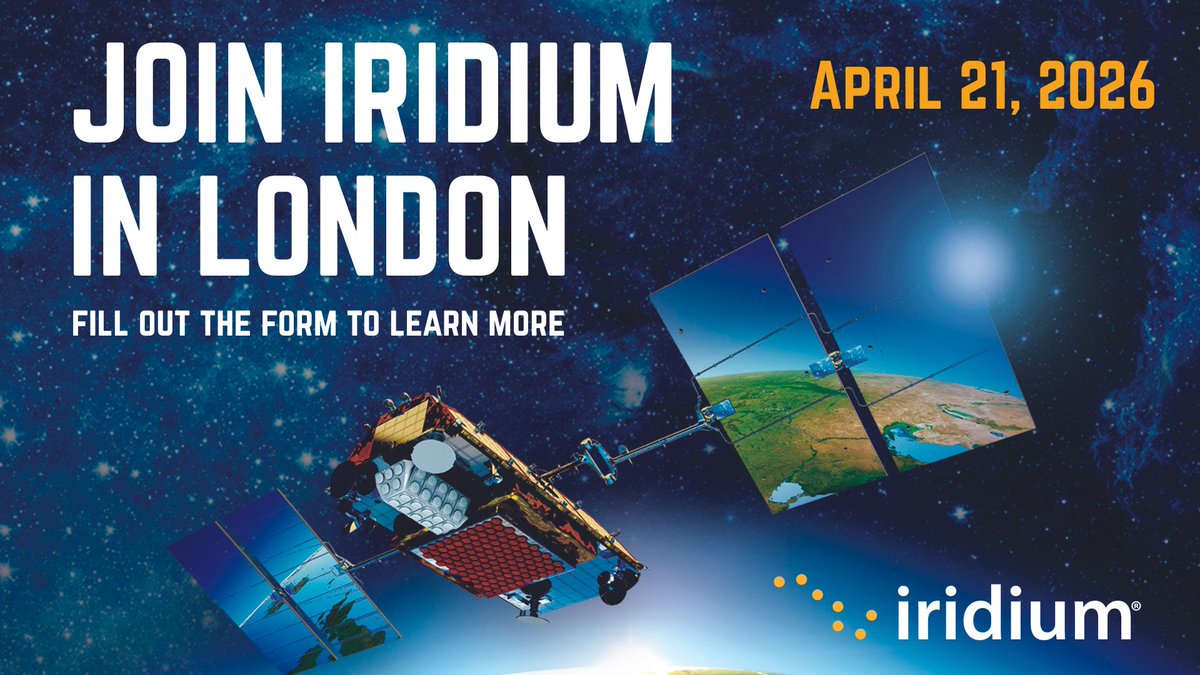 Iridium tweet media
