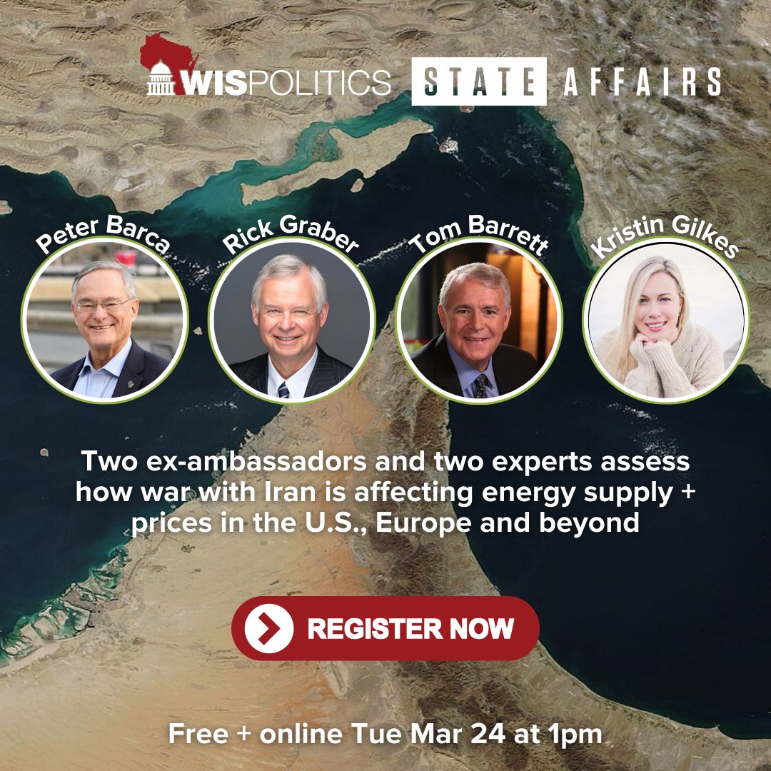 WisPolitics (State Affairs Pro Wisco) tweet media