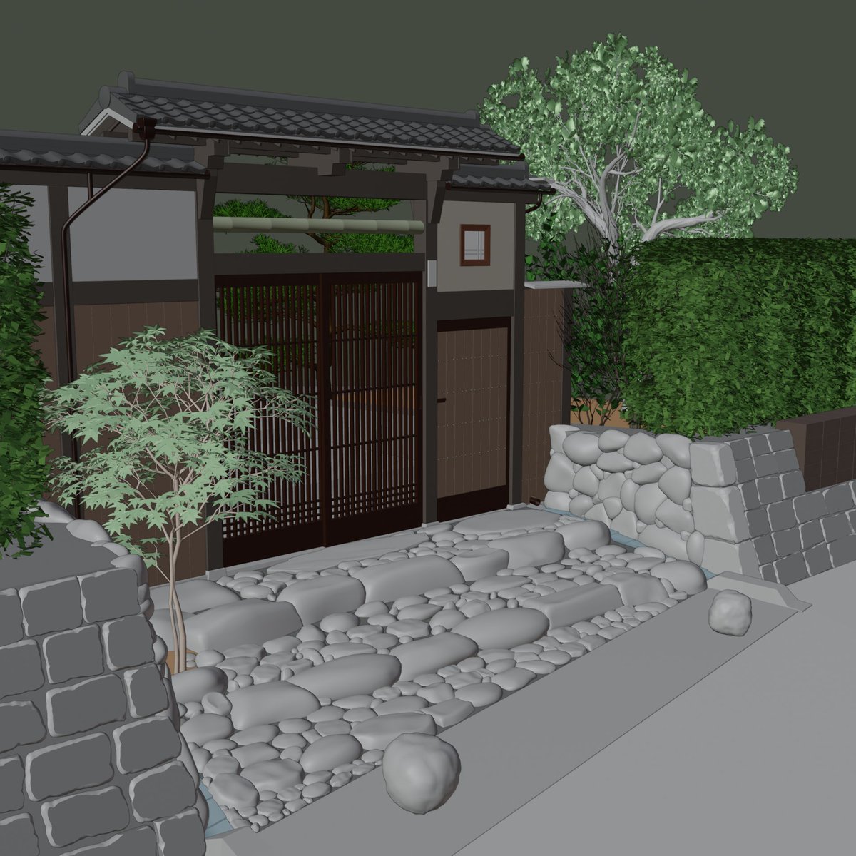 Blender Uncle -趣味として始めたよ- tweet media