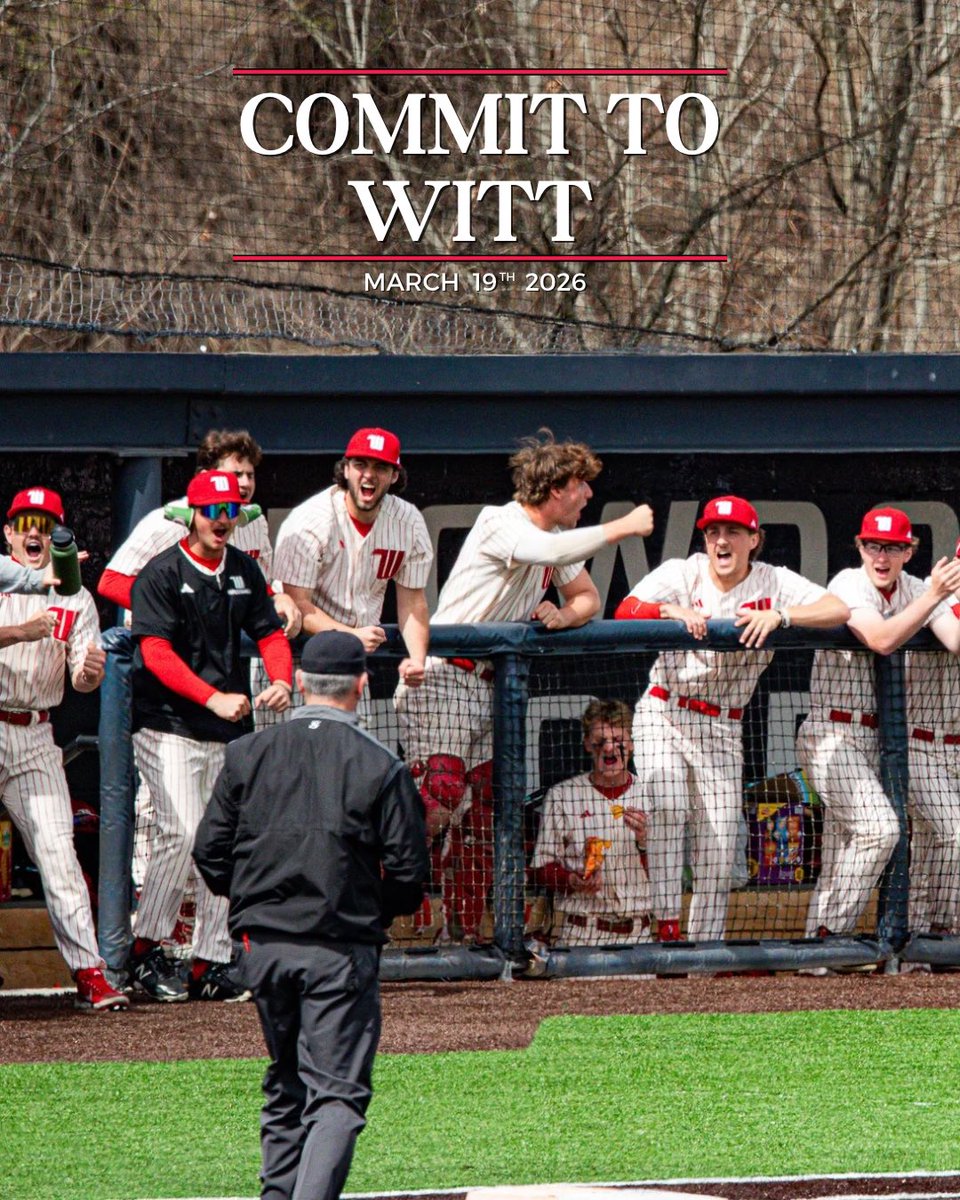 Today’s the day! Show your support for your Wittenberg Tigers Baseball team! Any donation is greatly appreciated and allows us to continue to grow the program🌟🐅 Click the link below NOW to donate! 

givecampus.com/schools/Witten…

#WittBaseball #BurnTheShips #TigerUp