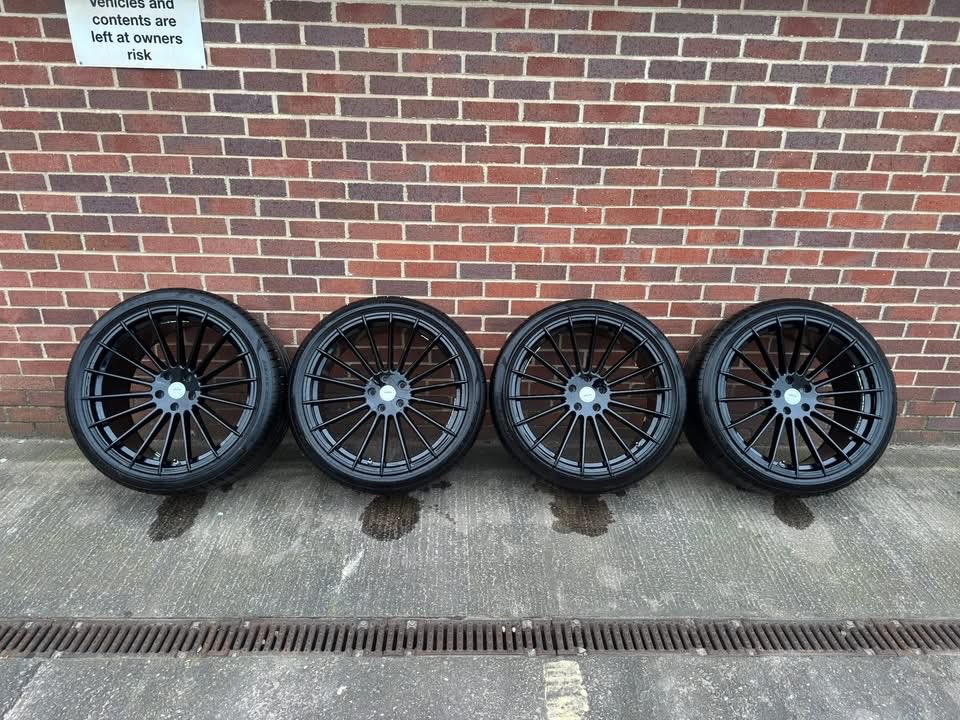 KevinLinds19589's tweet photo. 5x120 ( 10.5J and 11.5J)
Brand new 22-inch alloy wheels with ⭐ Pirelli P Zero pz4 tyres and new sensors.
The wheels are balanced and ready to go.
 $850 

(Wheel fitting is included in the price.)

Part exchange for 20 inches welcome

DE14 2AW https://t.co/9BrA4tglFx