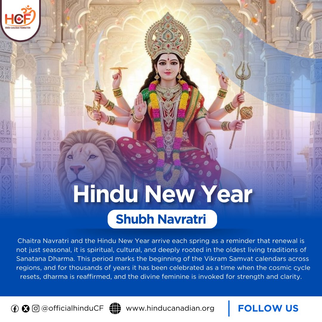 Hindu Canadian Foundation (HCF) tweet media