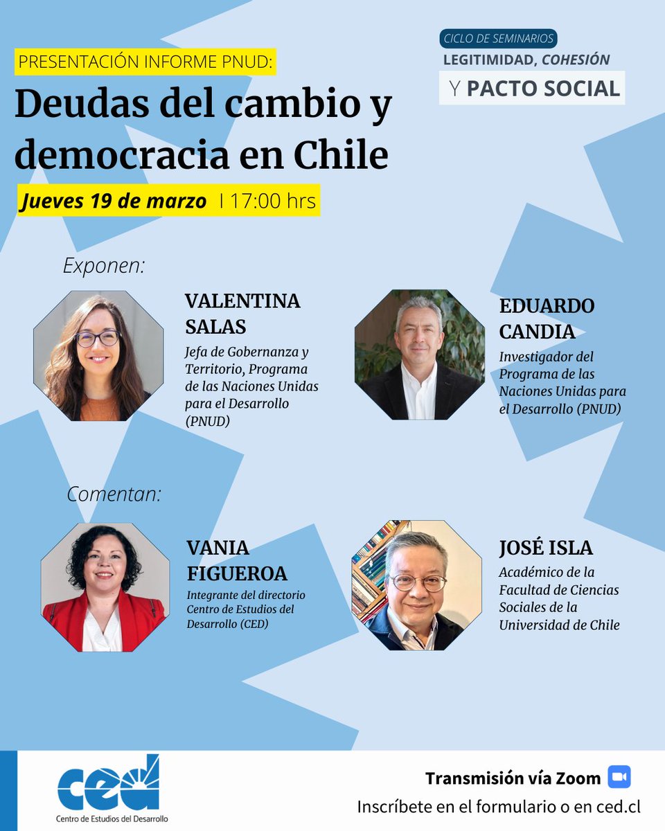 Centro de Estudios del Desarrollo (CED) tweet media