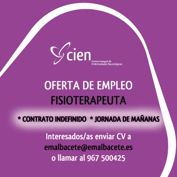 EMALBACETE's tweet photo. @EMALBACETE 
#CentroIntegralEnfermedadesNeurológicas
#ofertadeempleo #fisioterapeuta https://t.co/65jh6EnktJ
