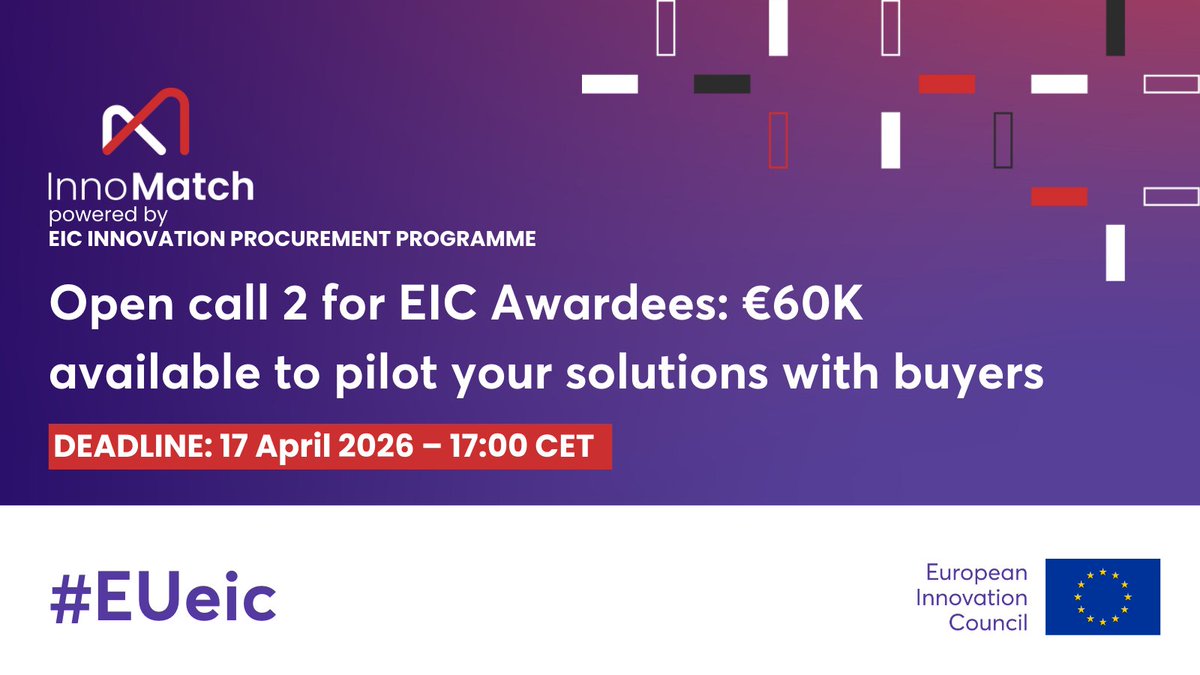 European Innovation Council tweet media