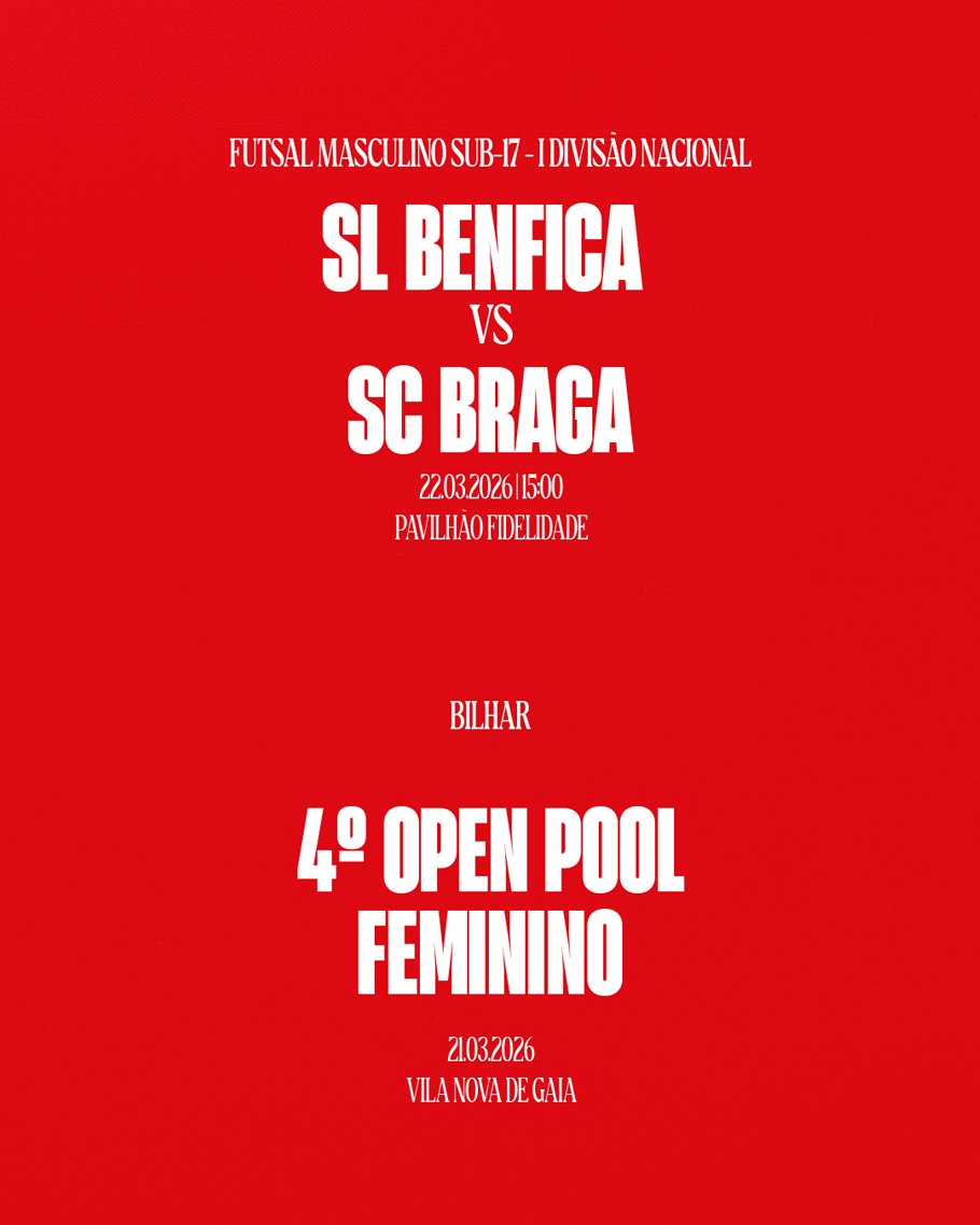 SC Braga - Modalidades tweet media