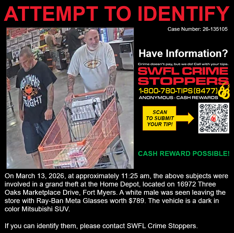 SWFL Crime Stoppers tweet media